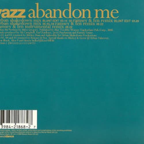Abandon Me (Urban Shakedown Mix) by Yazz