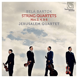 Belá Bartók: String Quartets Nos. 2, 4, & 6 by Jerusalem Quartet