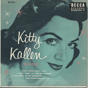 Little Things Mean a Lot by Kitty Kallen