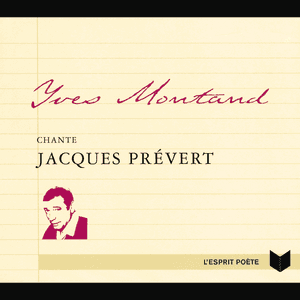Chante Prevert by Yves Montand