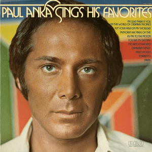 Sings His Favorites by Paul Anka