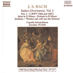 BACH, J.S.: Orchestral Suites Nos. 1 and 2, BWV 1066-1067 by Johann Sebastian Bach