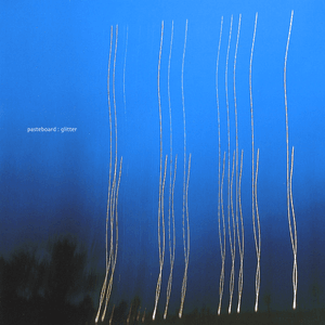 Glitter by pasteboard