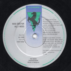 All I Need by Wax Doctor