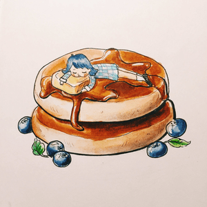 dreaming of blueberry pancakes by Biosphere