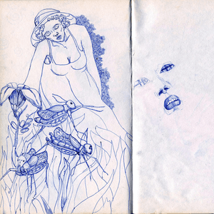 summer made me blue; summer gave me sky by Ricky Eat Acid