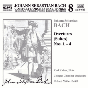 Bach: Overtures (Suites) Nos. 1-4 by Johann Sebastian Bach