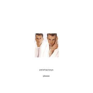 Please by Pet Shop Boys