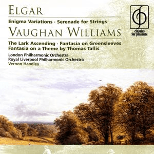 Elgar Enigma Variations, Vaughan Williams The Lark Ascending by Vernon Handley