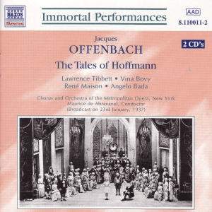 OFFENBACH : The Tales of Hoffmann (Tibbett / Maison) by Jacques Offenbach