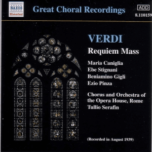 VERDI: Requiem (Gigli) (1939) by Giuseppe Verdi