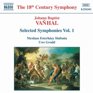 VANHAL: Symphonies, Vol.  1 by Johann Baptist Vanhal