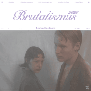 Amore Hardcore by Brutalismus 3000
