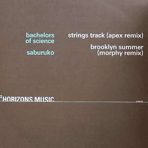Strings Track / Brooklyn Summer by Bachelors of Science