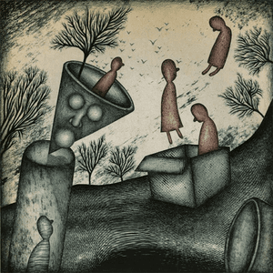 Amidst The Noise & Twigs by Volcano the Bear