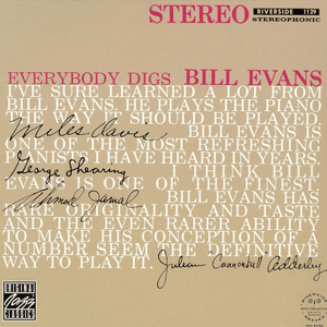 Everybody Digs Bill Evans by Bill Evans Trio