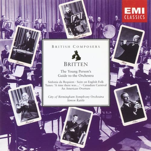 Britten: The Young Person's Guide to the Orchestra etc by Sir Simon Rattle