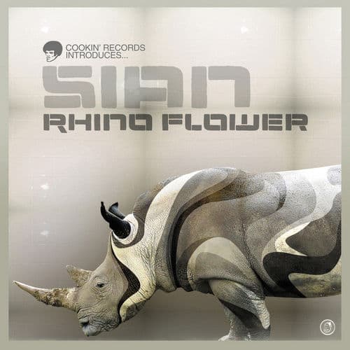 Rhino Flower by Sian