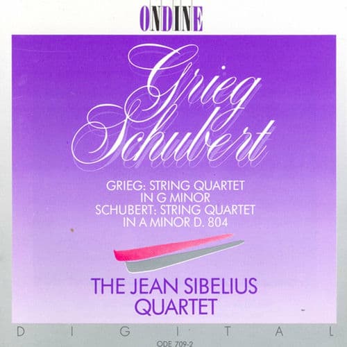 Grieg, E.: String Quartet in G Minor / Schubert, F.: String Quartet No. 13 by Jean Sibelius