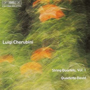 Cherubini: String Quartets Nos. 1 in E Flat Major and 2 in C Major by Luigi Cherubini