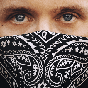 Black Bandana by Corey Kent