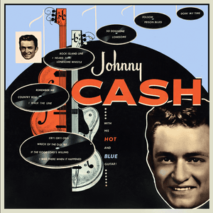 With His Hot and Blue Guitar by Johnny Cash