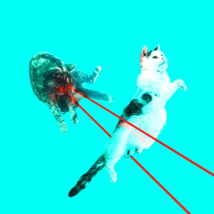 Lasercat by Posij