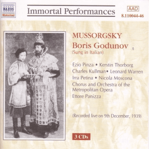 MUSSORGSKY : Boris Godunov (Pinza / Thorborg / Warren) by Modest Petrovich Mussorgsky