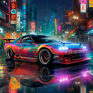 Neon Night by Anomy5