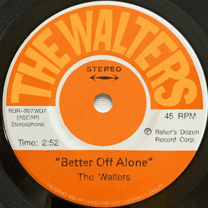 Better Off Alone by The Walters