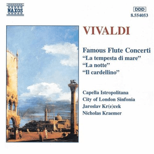 VIVALDI: Flute Concertos (Famous) by Antonio Vivaldi
